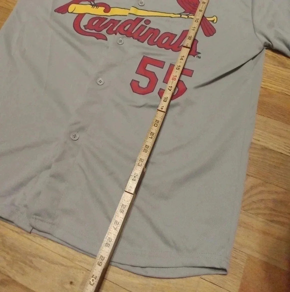 St Louis Cardinals Jersey #55 Steven Piscotty Men’s XL - Picture 3 of 4